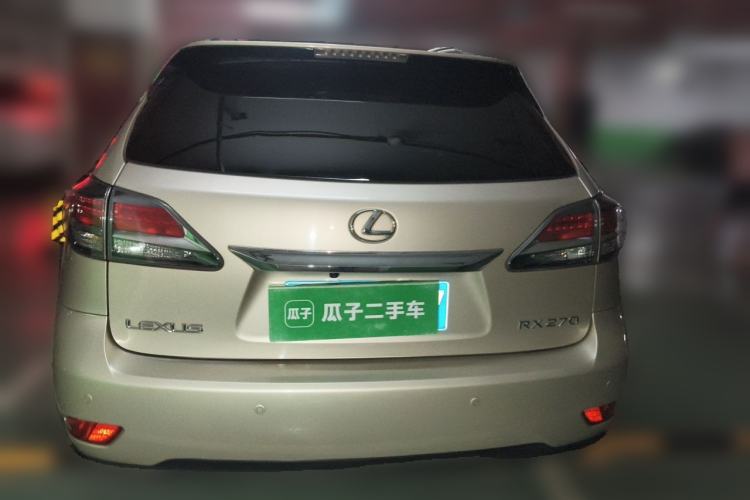Used Lexus RX Classic 2013 270 Elite Edition Rear