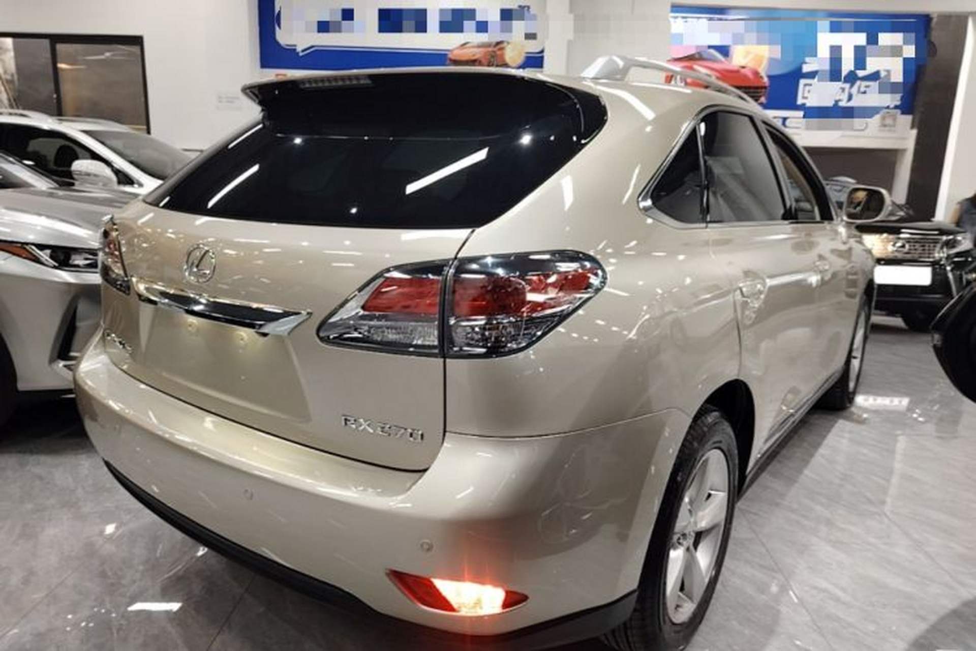 Used Lexus RX Classic 2013 270 Elegant Edition Rear Right 45 Deg