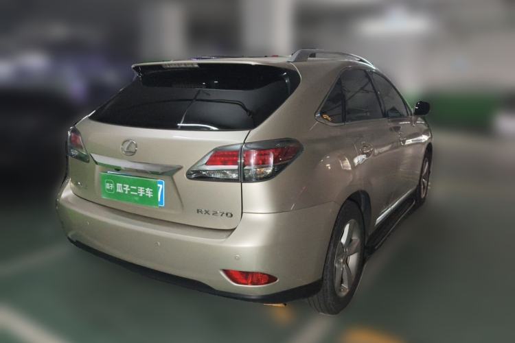 Used Lexus RX Classic 2013 270 Elite Edition Rear Right 45 Deg