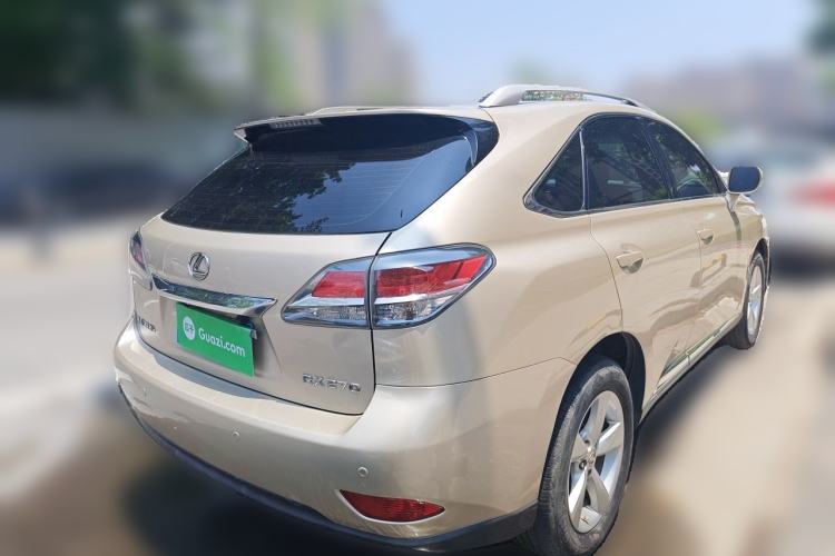 Used Lexus RX Classic 2013 270 Elite Edition Rear Right 45 Deg