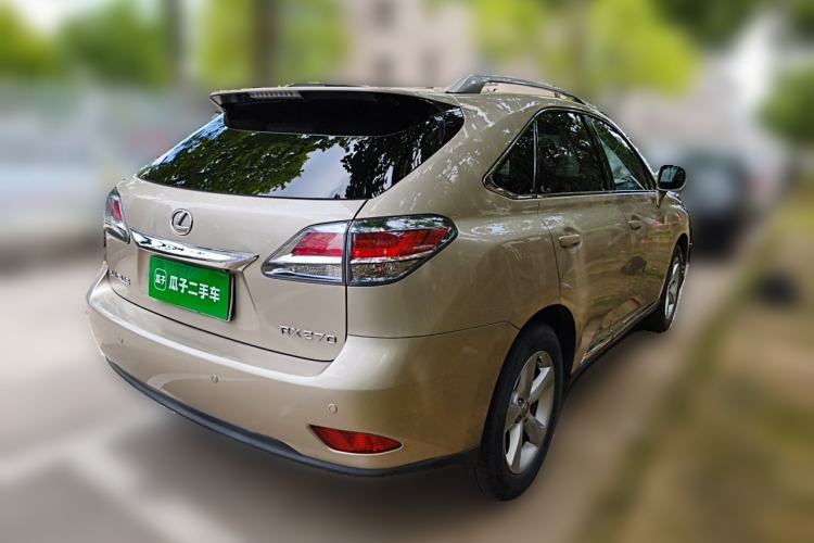 Used Lexus RX Classic 2013 270 Elite Edition Rear Right 45 Deg