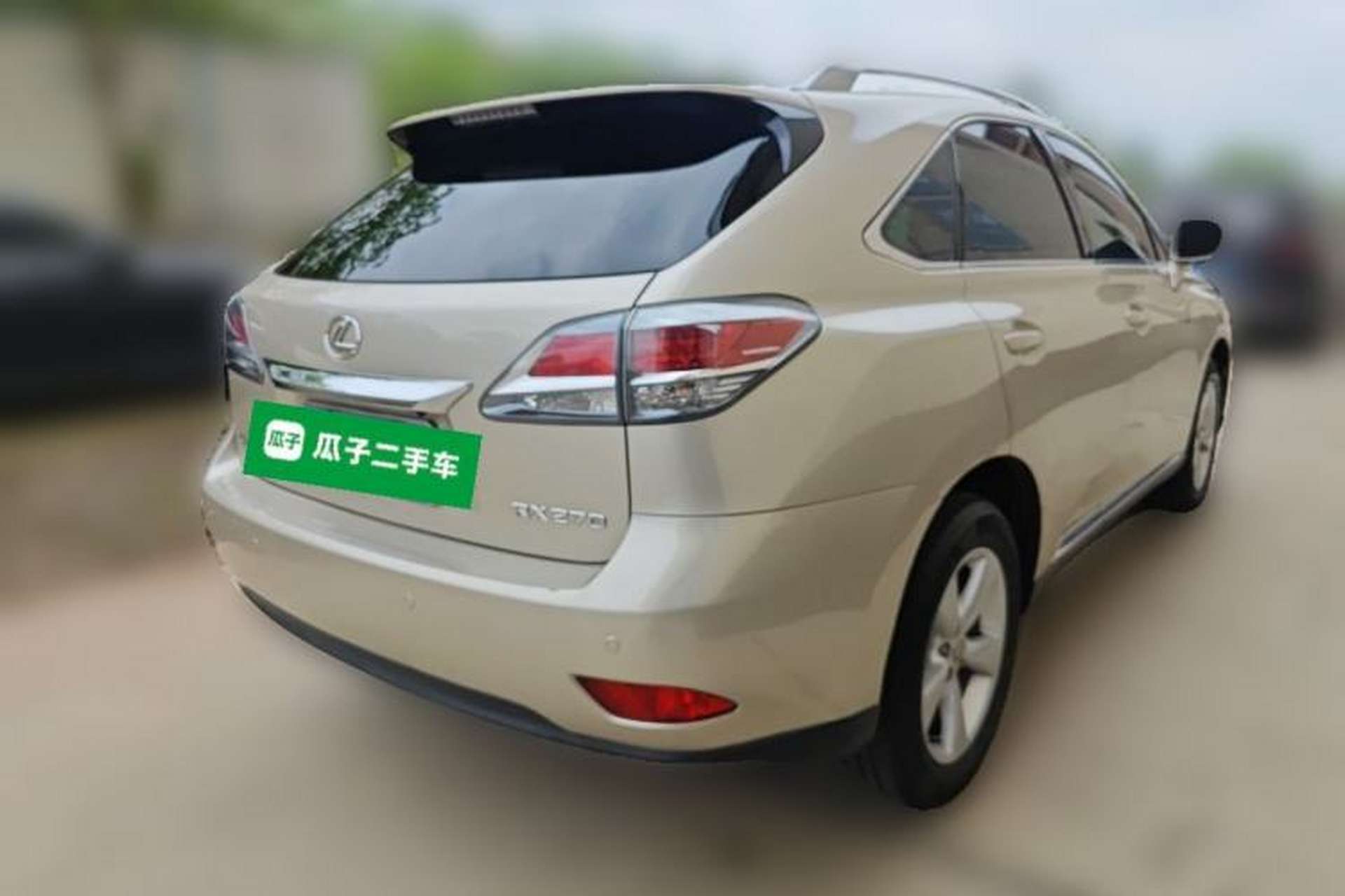 Used Lexus RX Classic 2013 270 Elegant Edition Rear Right 45 Deg