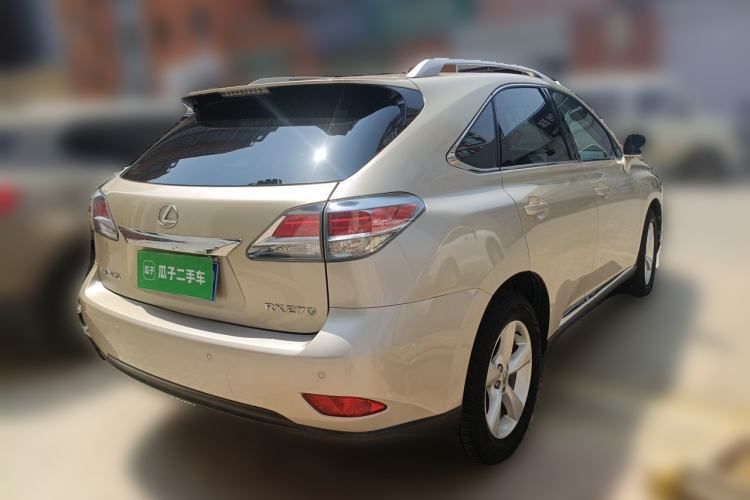 Used Lexus RX Classic 2013 270 Elite Edition Rear Right 45 Deg