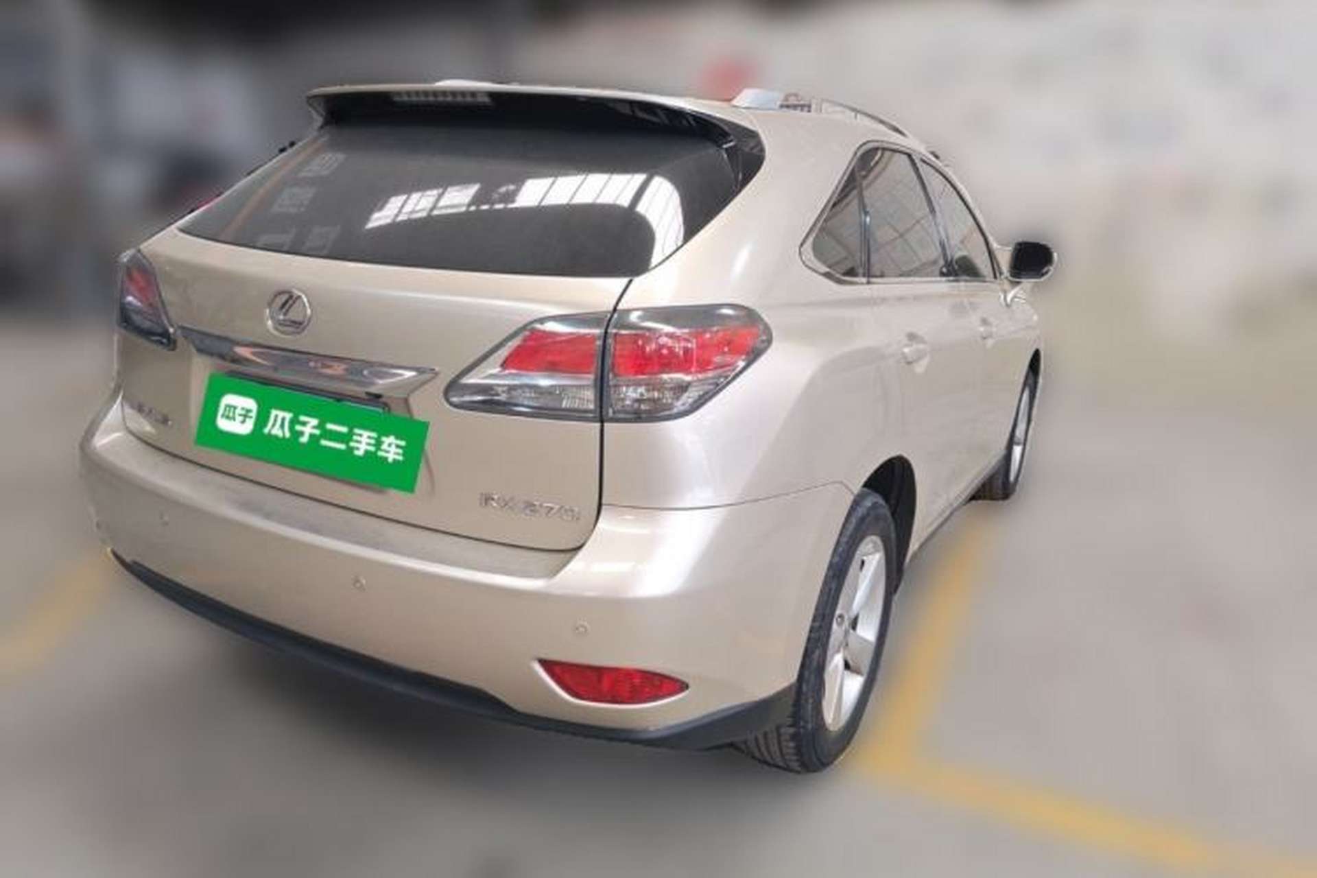 Used Lexus RX Classic 2013 270 Luxury Edition Rear Right 45 Deg