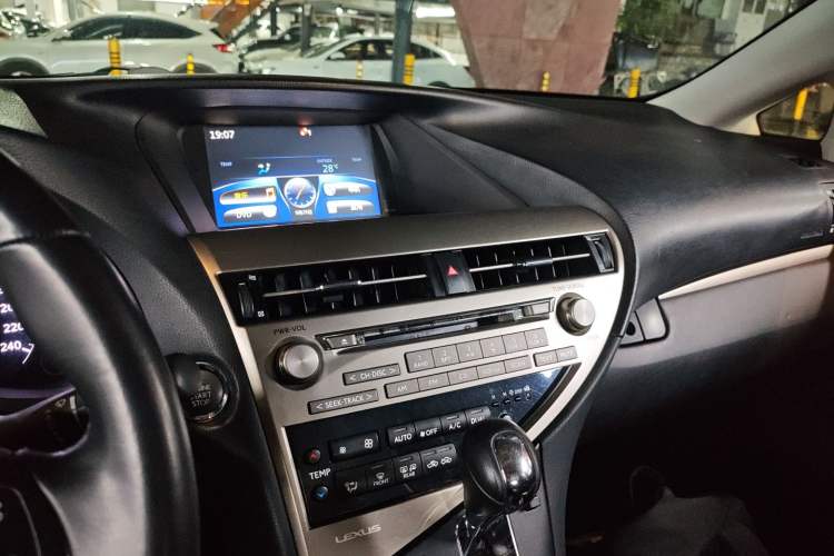 Used Lexus RX Classic 2014 270 Special Limited Edition Audio And AC Panel