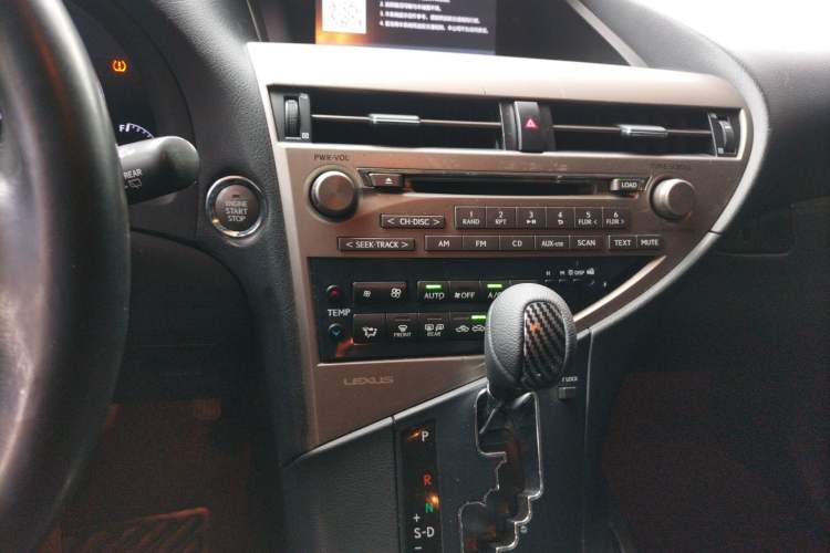 Used Lexus RX Classic 2014 270 Special Limited Edition Audio And AC Panel