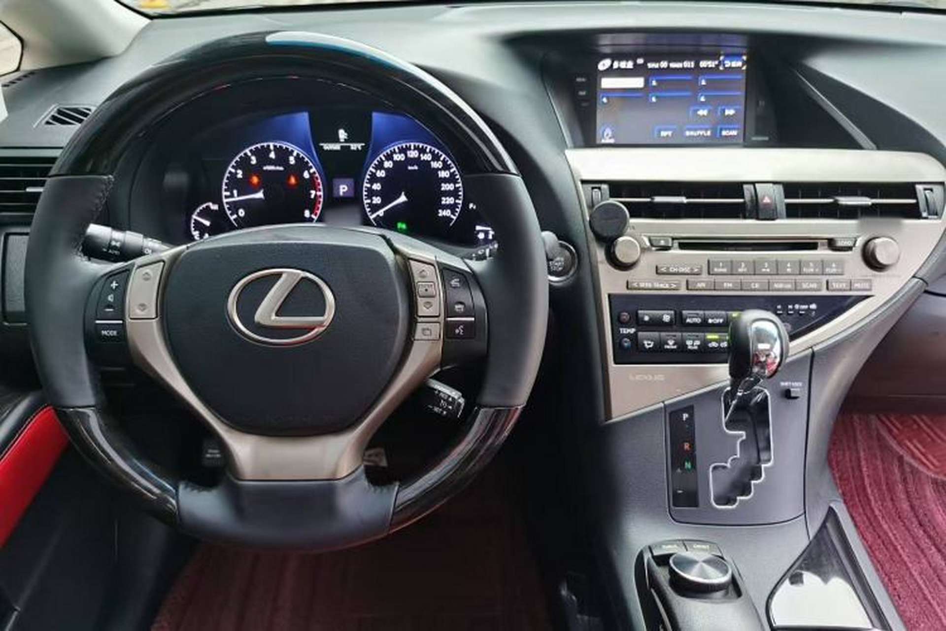 Used Lexus RX Classic 2014 270 Special Limited Edition Interior 2