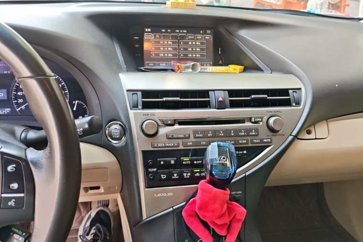 Used Lexus RX Classic 2014 270 Special Limited Edition Audio And AC Panel