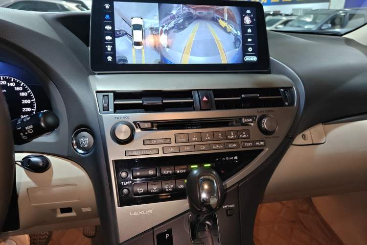 Used Lexus RX Classic 2014 270 Special Limited Edition Audio And AC Panel