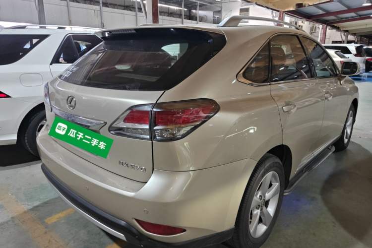 Used Lexus RX Classic 2014 270 Special Limited Edition Rear Right 45 Deg