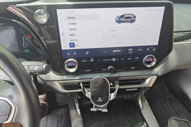 Used Lexus RX New Energy 2023 450h+ Four-Wheel Drive Enjoyment Edition Audio And AC Panel