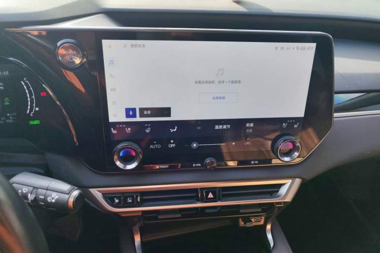 Used Lexus RX New Energy 2023 450h+ Four-Wheel Drive Enjoyment Edition Audio And AC Panel