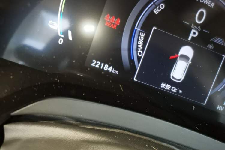 Used Lexus RX New Energy 2023 450h+ Four-Wheel Drive Enjoyment Edition Odometer Close Up