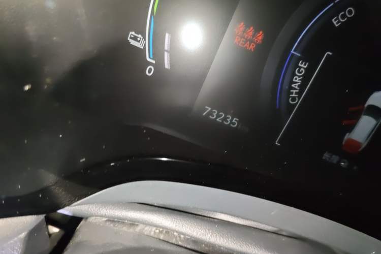 Used Lexus RX New Energy 2023 450h+ Four-Wheel Drive Enjoyment Edition Odometer Close Up