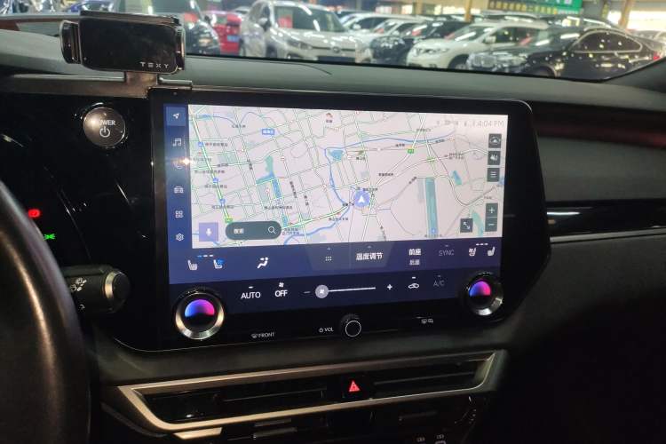 Used Lexus RX New Energy 2023 450h+ Four-Wheel Drive Enjoyment Edition Audio And AC Panel