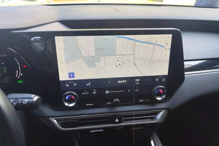 Used Lexus RX New Energy 2023 450h+ Four-Wheel Drive Enjoyment Edition Audio And AC Panel