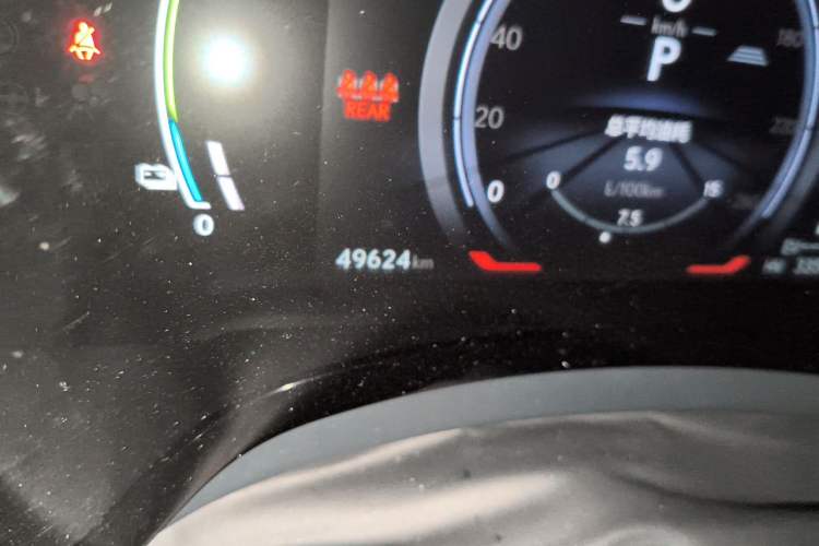 Used Lexus RX New Energy 2023 450h+ Four-Wheel Drive Enjoyment Edition Odometer Close Up