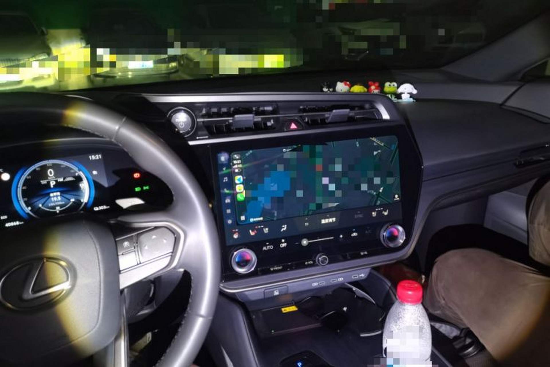 Used Lexus RZ 2023 450e All-Wheel-Drive Luxury Edition Audio And AC Panel