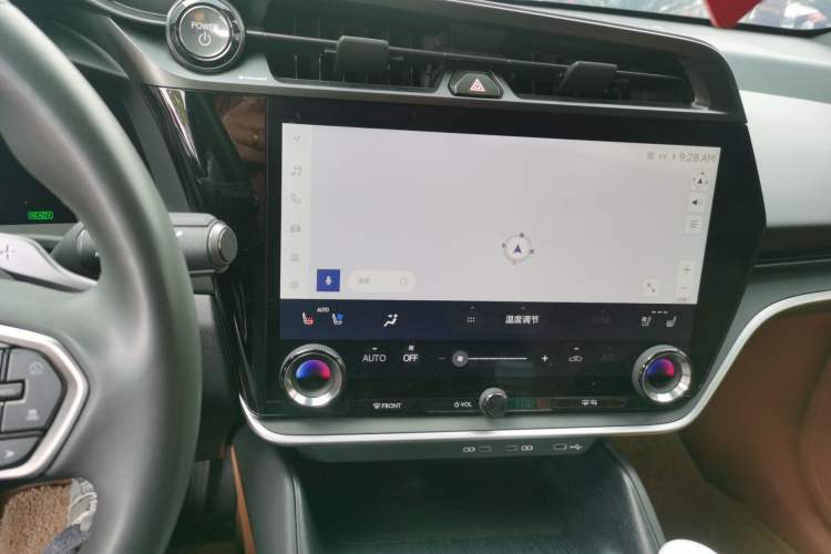 Used Lexus RZ 2023 450e All-Wheel Drive Luxury Edition Audio And AC Panel