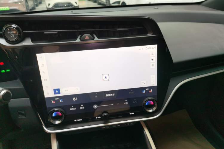Used Lexus RZ 2023 450e All-Wheel Drive Luxury Edition Audio And AC Panel
