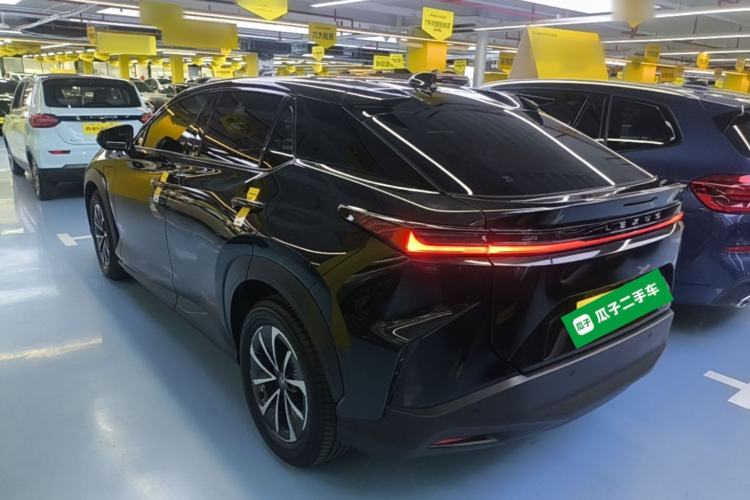 Used Lexus RZ 2023 450e All-Wheel Drive Luxury Edition Rear Left 45 Deg