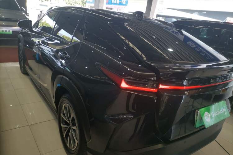 Used Lexus RZ 2023 450e All-Wheel Drive Luxury Edition Rear Left 45 Deg