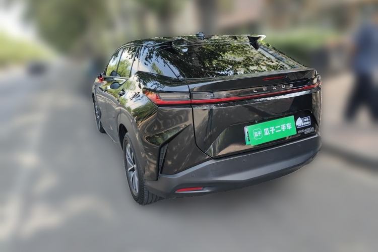 Used Lexus RZ 2023 450e All-Wheel Drive Luxury Edition Rear Left 45 Deg