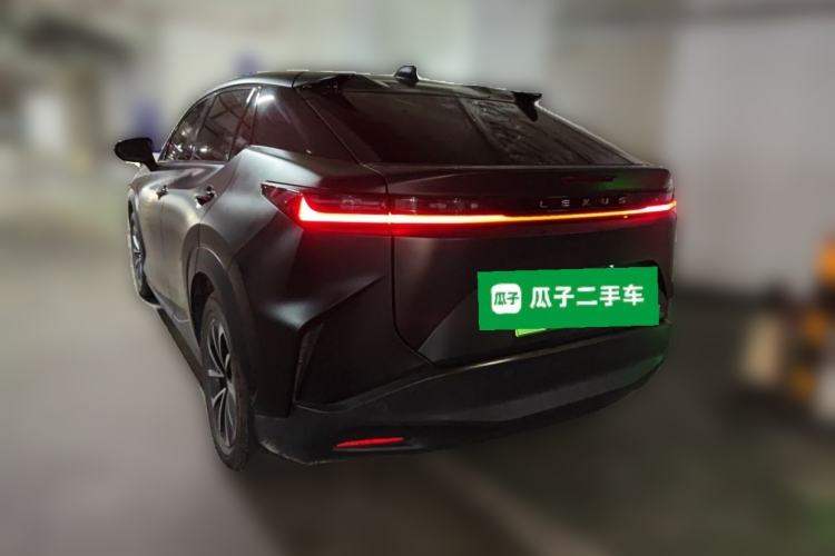 Used Lexus RZ 2023 450e All-Wheel Drive Luxury Edition Rear Left 45 Deg