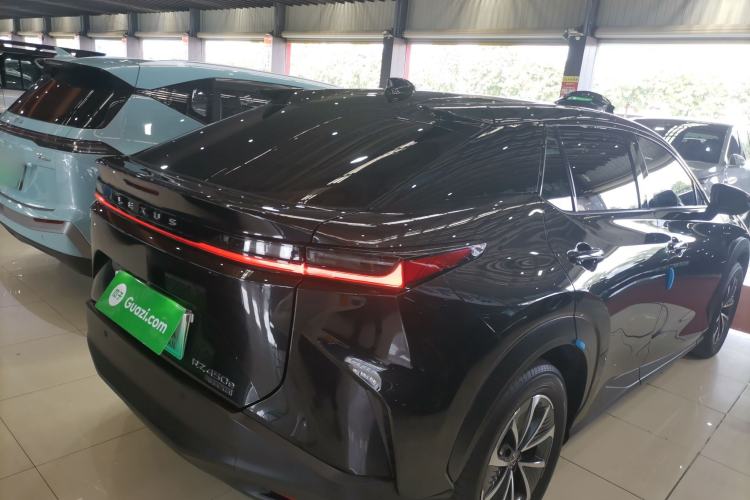 Used Lexus RZ 2023 450e All-Wheel Drive Luxury Edition Rear Right 45 Deg