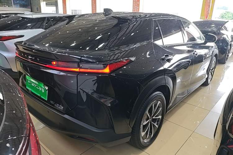Used Lexus RZ 2023 450e All-Wheel Drive Luxury Edition Rear Right 45 Deg