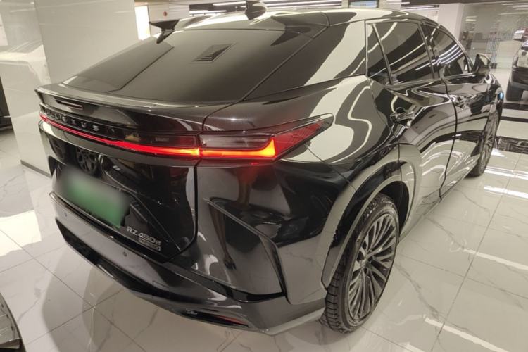 Used Lexus RZ 2023 450e All-Wheel-Drive Luxury Edition Rear Right 45 Deg