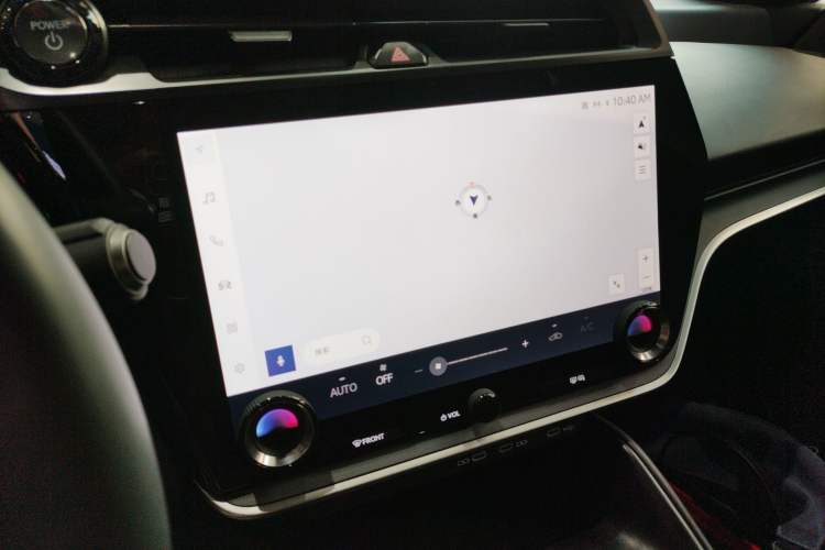 Used Lexus RZ 2023 450e All-Wheel Drive Luxury Edition Audio And AC Panel