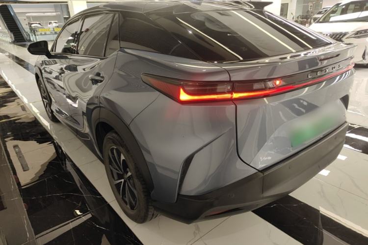 Used Lexus RZ 2023 450e All-Wheel Drive Luxury Edition Rear Left 45 Deg