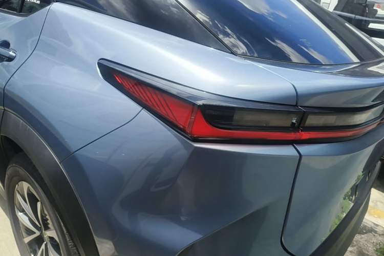 Used Lexus RZ 2023 450e All-Wheel Drive Luxury Edition Rear Left 45 Deg