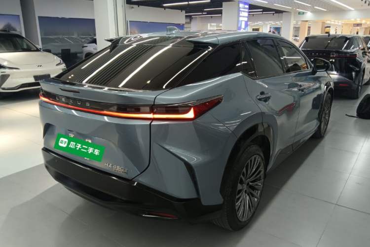 Used Lexus RZ 2023 450e All-Wheel-Drive Luxury Edition Rear Right 45 Deg