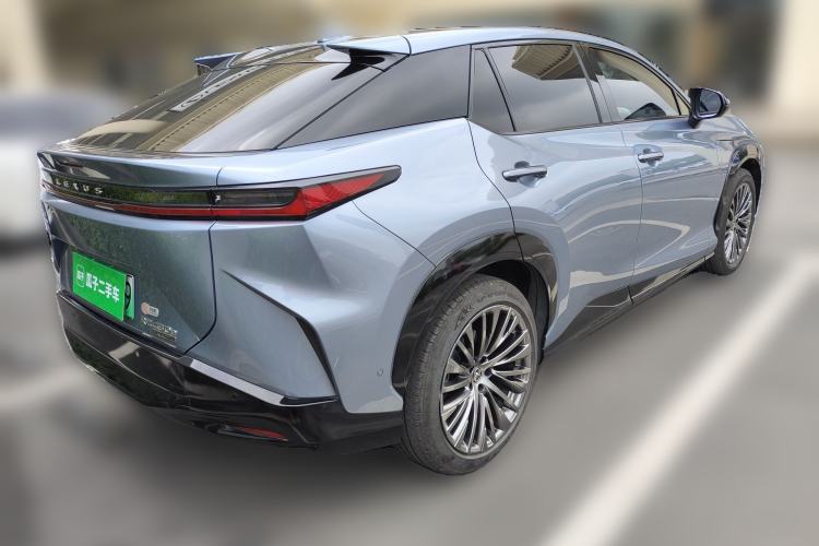 Used Lexus RZ 2023 450e All-Wheel-Drive Luxury Edition Rear Right 45 Deg