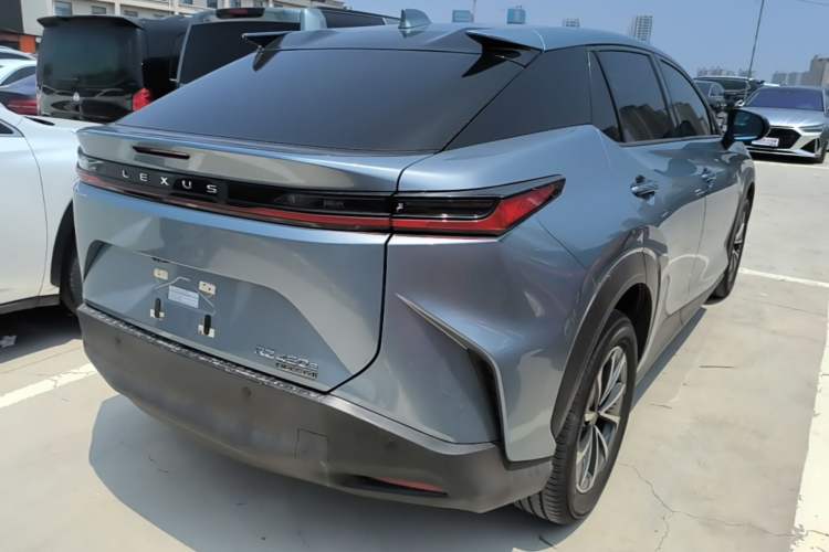 Used Lexus RZ 2023 450e All-Wheel Drive Luxury Edition Rear Right 45 Deg