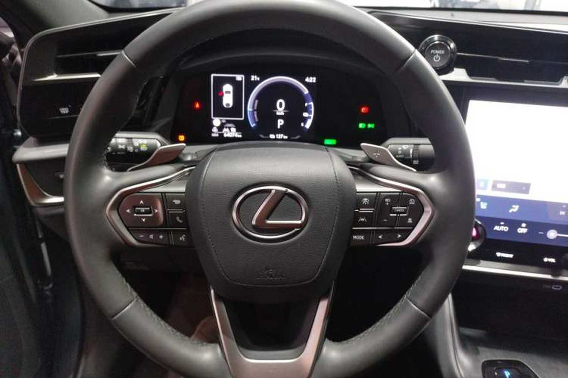 Used Lexus RZ 2023 450e All-Wheel Drive Luxury Edition Steering Wheel