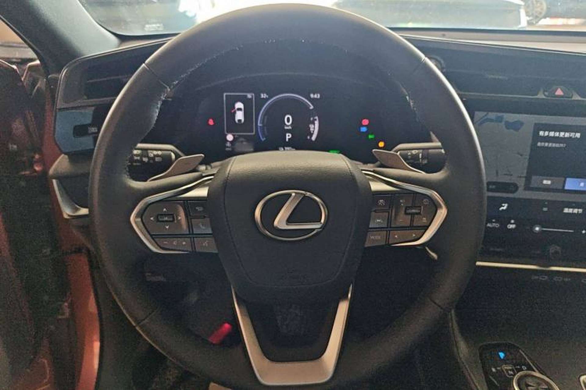 Used Lexus RZ 2023 450e All-Wheel Drive Luxury Edition Steering Wheel