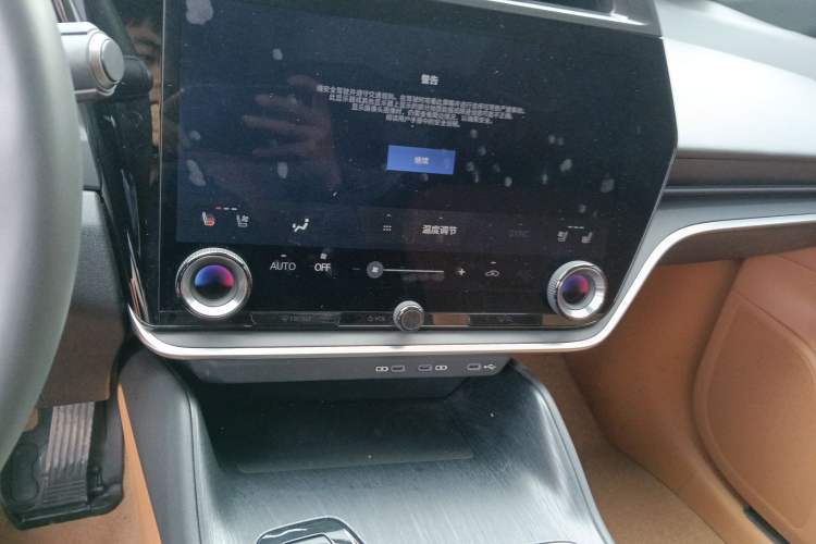 Used Lexus RZ 2023 450e All-Wheel Drive Luxury Edition Audio And AC Panel