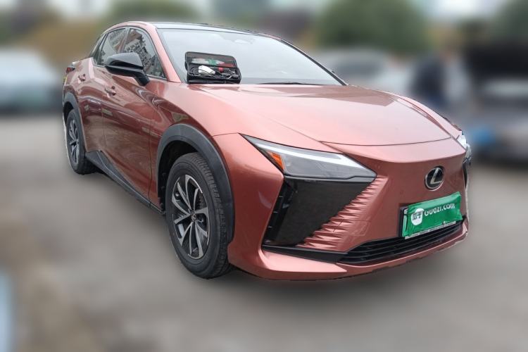 Used Lexus RZ 2023 450e All-Wheel Drive Luxury Edition Front Right 45 Deg