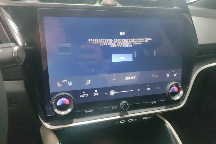 Used Lexus RZ 2023 450e All-Wheel Drive Luxury Edition Audio And AC Panel
