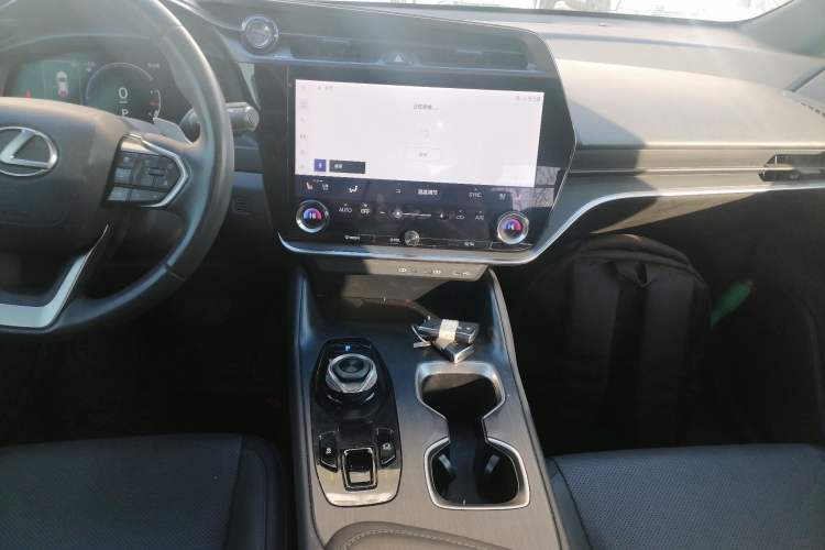 Used Lexus RZ 2023 450e All-Wheel Drive Luxury Edition Audio And AC Panel