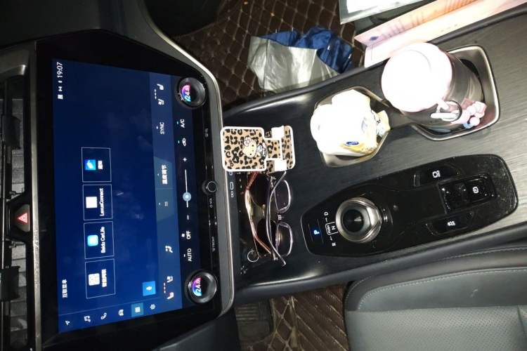 Used Lexus RZ 2023 450e All-Wheel Drive Luxury Edition Audio And AC Panel