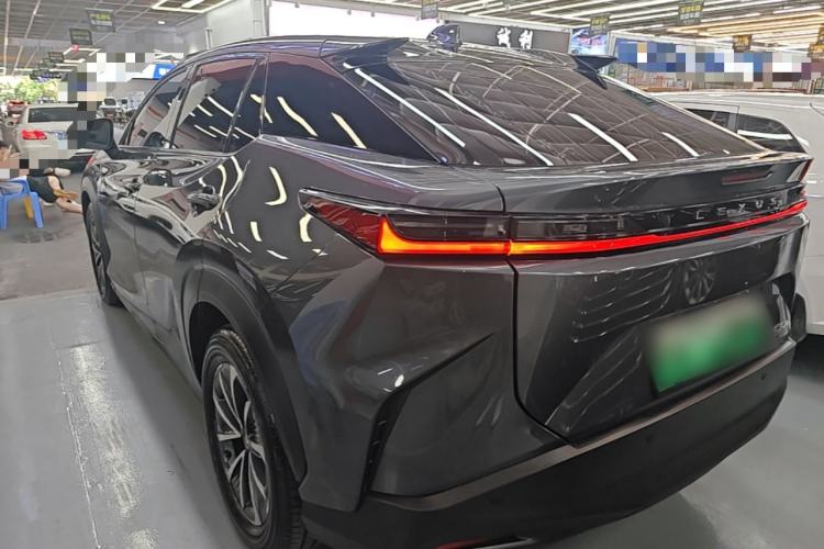 Used Lexus RZ 2023 450e All-Wheel Drive Luxury Edition Rear Left 45 Deg