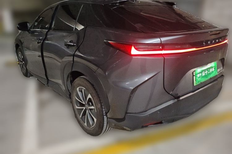 Used Lexus RZ 2023 450e All-Wheel Drive Luxury Edition Rear Left 45 Deg
