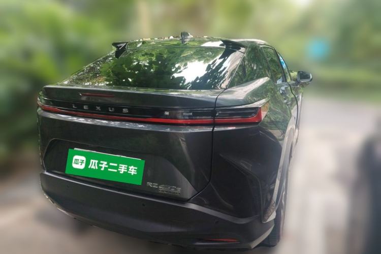 Used Lexus RZ 2023 450e All-Wheel Drive Luxury Edition Rear Right 45 Deg