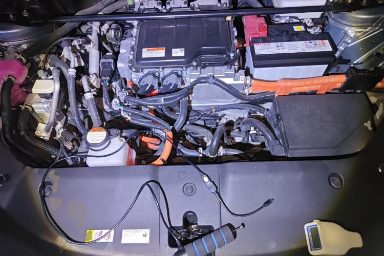 Used Lexus RZ 2023 450e All-Wheel Drive Luxury Edition Engine Bay