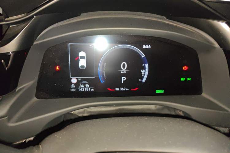 Used Lexus RZ 2023 450e All-Wheel Drive Luxury Edition Odometer Close Up