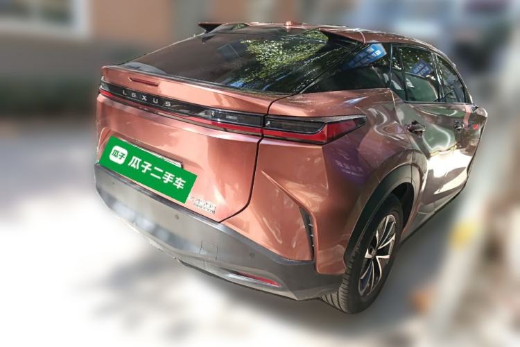 Used Lexus RZ 2023 450e All-Wheel Drive Luxury Edition Rear Right 45 Deg